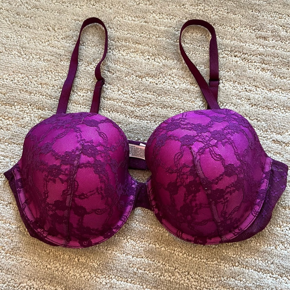 Victoria's Secret Purple Lace Bra